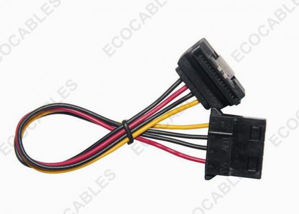 Electricity Supply Right Angle SATA Terminal Cable1