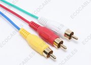 HDMI To AV Cable Male Gold Plated RCA Audio Cable3