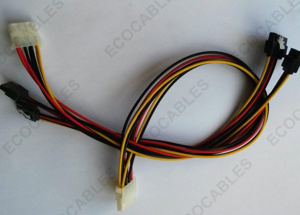 Low Profile Latching SATA Power Cable 1