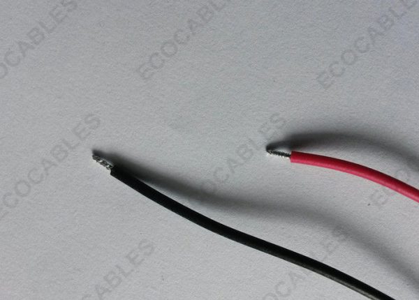 UL1672 22AWG Black Red Wire 2