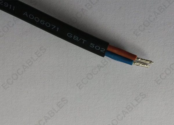 VDE HO3VVH2-F 2 0.75 PVC Power Core Cable 3