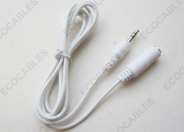 White Audio Wiring Harness Cable