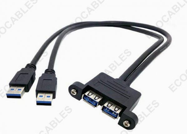 3.0 Dual USB USB Extension Cable1