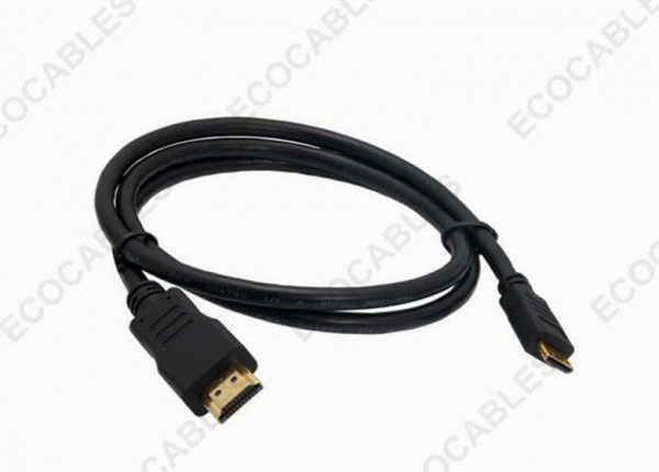 Black High Speed Multimedia HDMI Cable