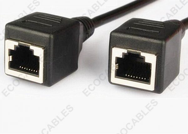 Black PVC Utp 5E Rj45 Lan Ethernet Cable2