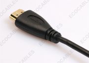 Black Super Thin Signal HDMI To HDMI Cable3