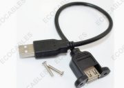 Double Side Data USB Extension Cable1