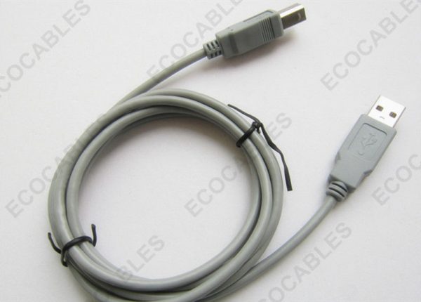 Grey Color USB Extension Cable1