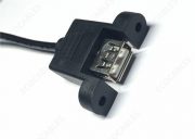 Mounted USB A F to 5P Power wire3