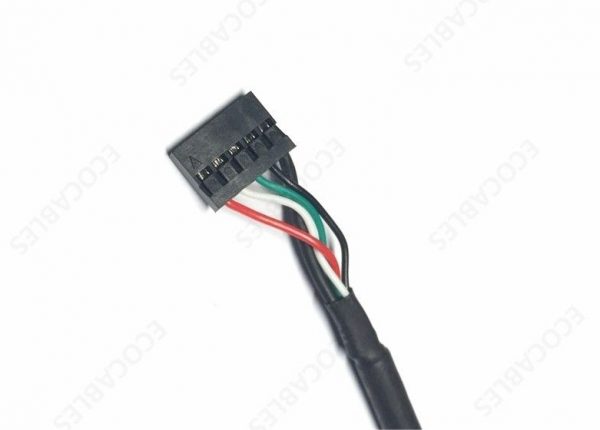 Mounted USB A F to 5P Power wire4