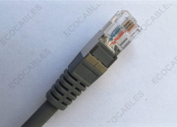 RJ45 With Shell Custom Network Cat5e Cable3