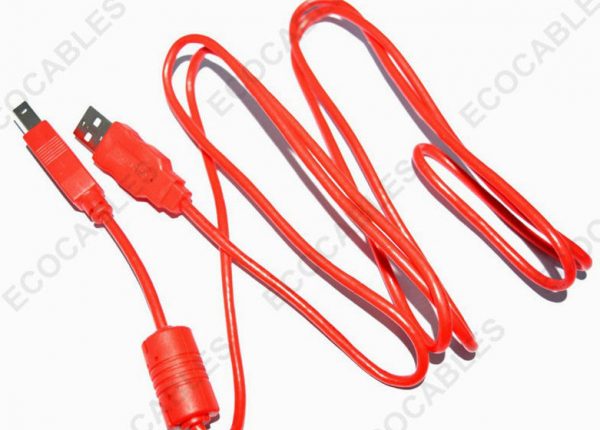 Red USB Extension Cable 1