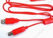 Red USB Extension Cable 2