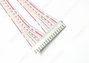 Ribbon Cable Assembly XHP-16P on both sides UL2468 26 awg White Red 450mm2