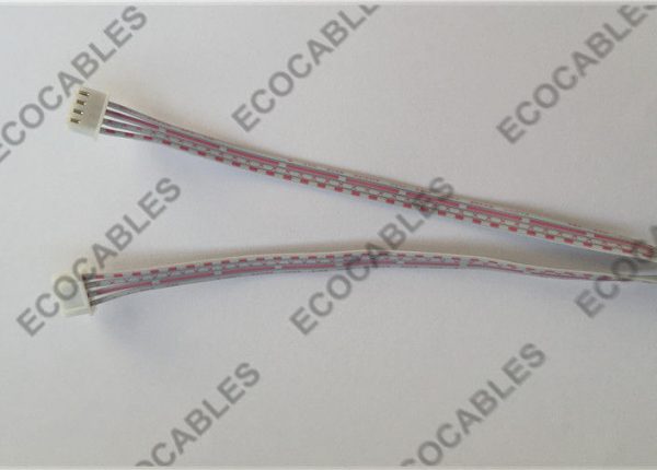 UL2468 Red And White Flat Ribbon Wire 4
