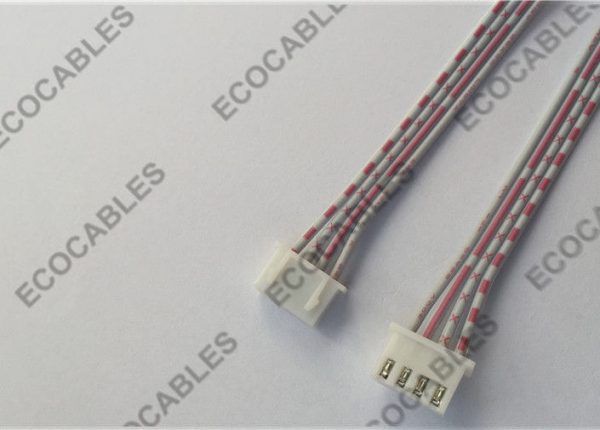 UL2468 Red And White Flat Ribbon Wire 5