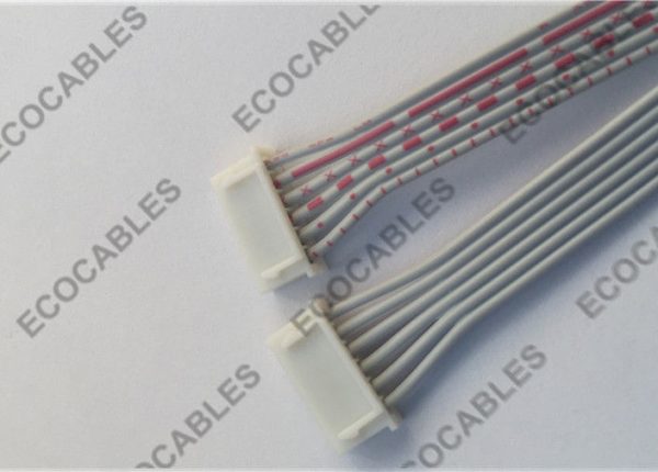 UL2468 Red And White Flat Ribbon Wire 6