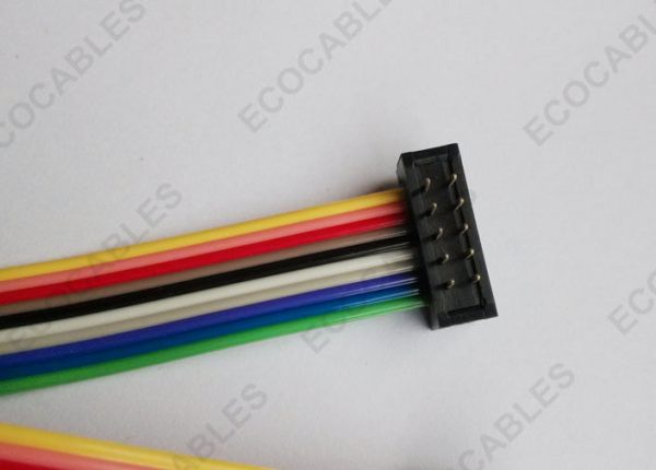 UL2651 28AWG Rainbow Flat Ribbon Cables 2