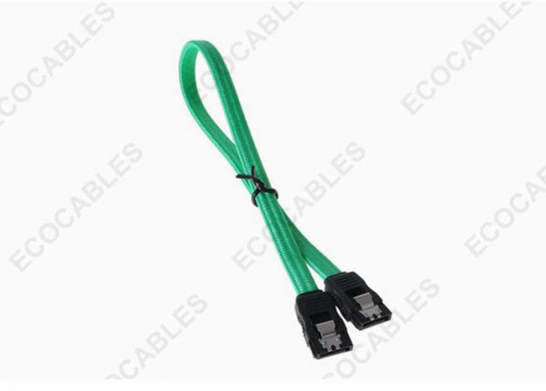 White Female to Female SATA 3.0 Cable Hard Drive Data Cable3