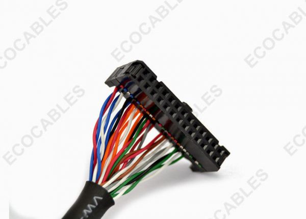 Dual Row IDC Cable Assembly Multi Core Flat Ribbon Cable2