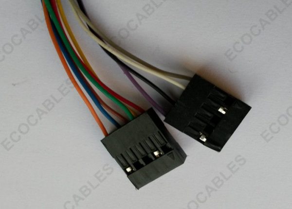 Video Mini Din 6P MD6 Female Serial RS232 Moulded Extension Cable2