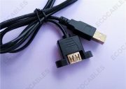 Black UL2725 AM To AF USB Extension Cable For Signal3