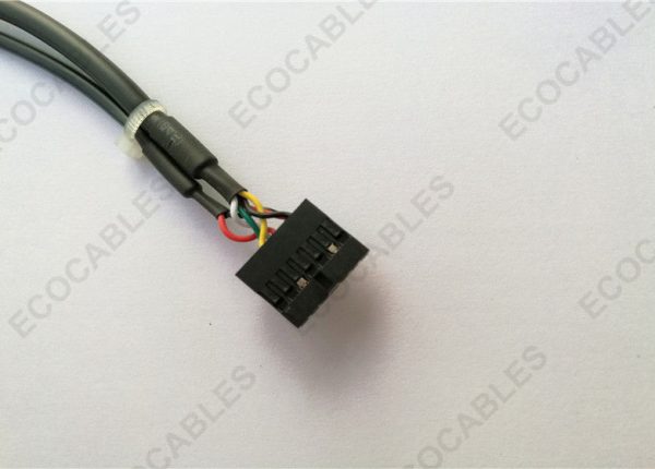 Shielded Cash Harness With MOLEX 50579402 For Countertop Model3