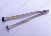 36cm Long 10 Wire Flat Ribbon Cable 1mm Pitch With Molex 87568-1074 Connector1