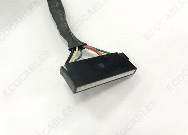 Taxi Fare Calculator Electrical Wire Harness UL1007 Cable With Samtec ISSM-12 Connector2