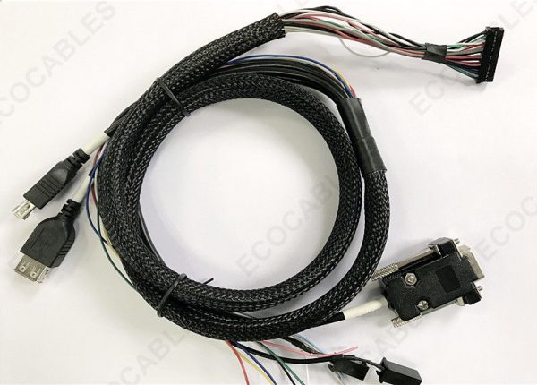 UL1533 Electrical Cable For Mobile Data Terminal With C3030HAM Connector1