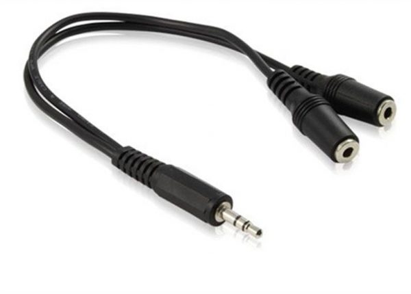 3.5 mm Headphone Splitter Audio Split Cable