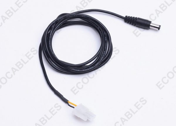 DC5.5 x 2.1 Connector Audio Wiring Harness