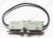 24AWG 4C DB9pin Male To Female Cable Electrical Wire Harness2